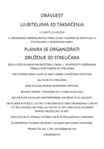 3D DRUZENJE